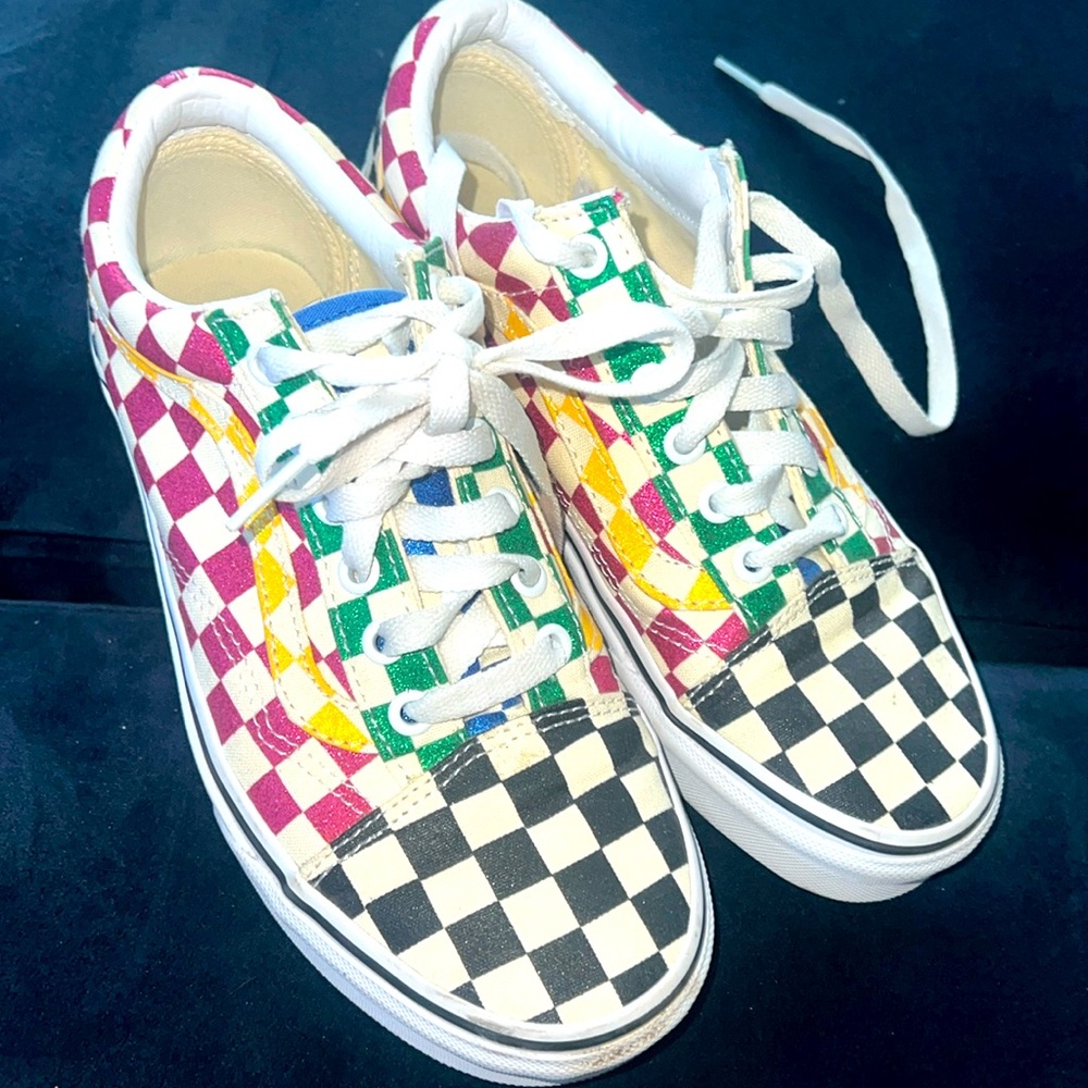 Multi color Vans